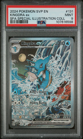 Kingdra ex - Black Star Promo - SVP131 - PSA Graded Card 9 - #107616598