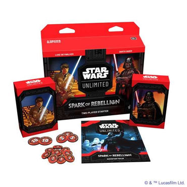 Star Wars : Unlimited Spark of Rebellion Two Player Starter