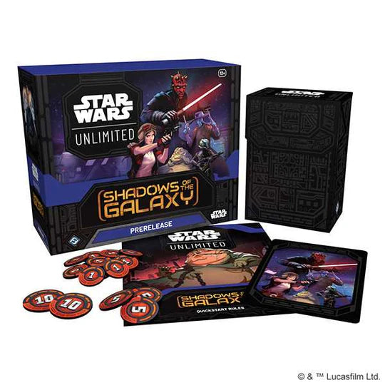 Star Wars : Unlimited - Shadows of the Galaxy Pre-Release Kit - 1 Per Person