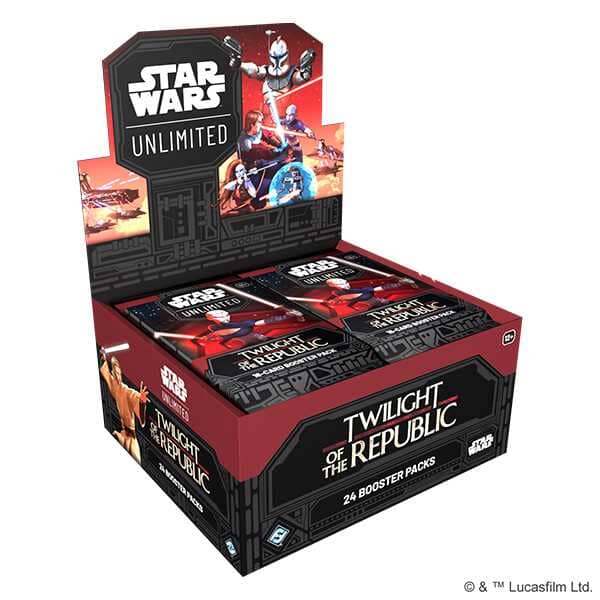 Star Wars : Unlimited Twilight of the Republic Booster Display (24 Packs)