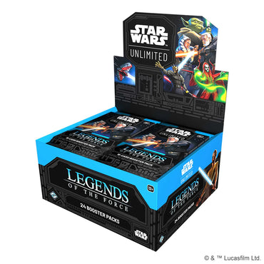 Star Wars: Unlimited Legends of the Force Booster Display