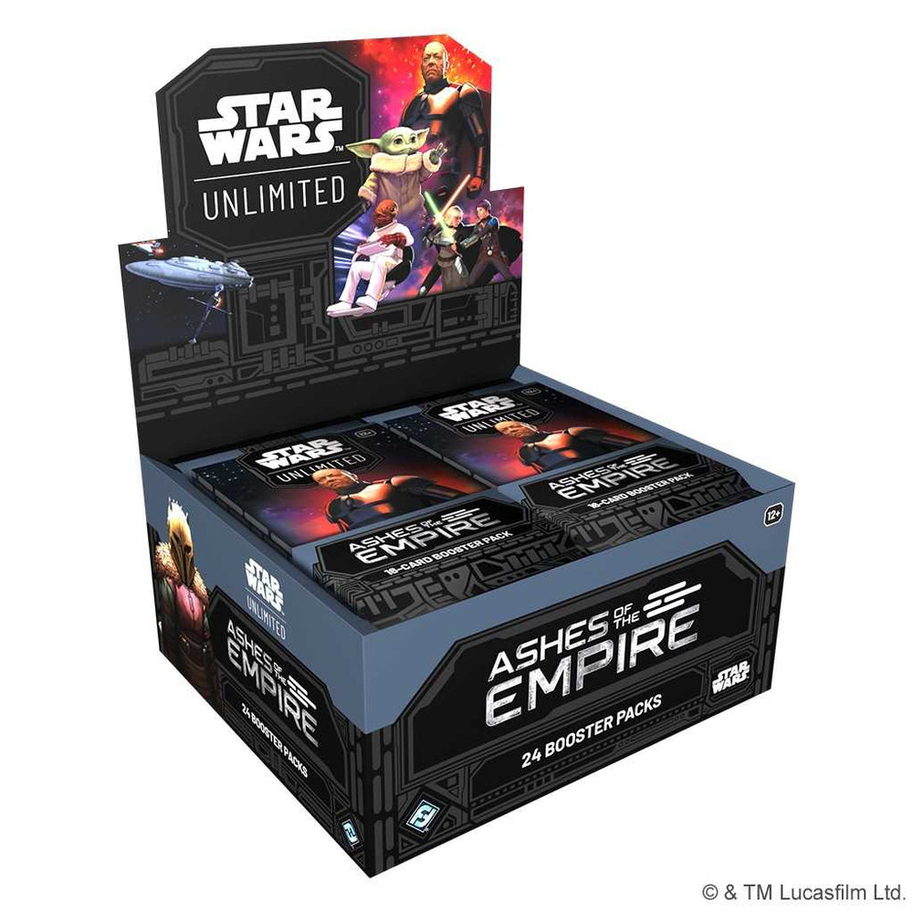 Star Wars: Unlimited - Ashes of the Empire Booster Display (24 count) ** RELEASES 17/07/2026 **