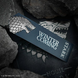 A Game of Thrones - Stark Metal Bookmark