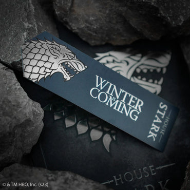 A Game of Thrones - Stark Metal Bookmark