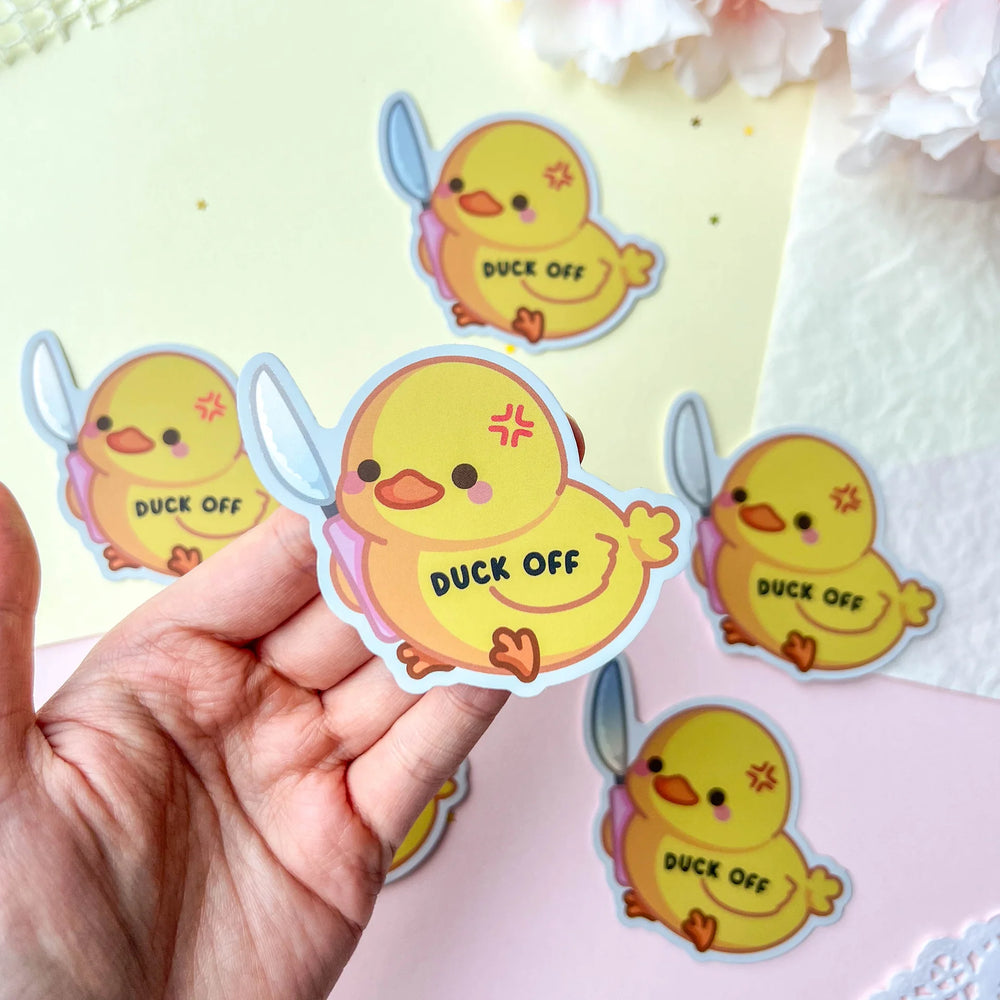 Poroful Stickers - Vinyl 3" Sticker Pokemon - Duck Off
