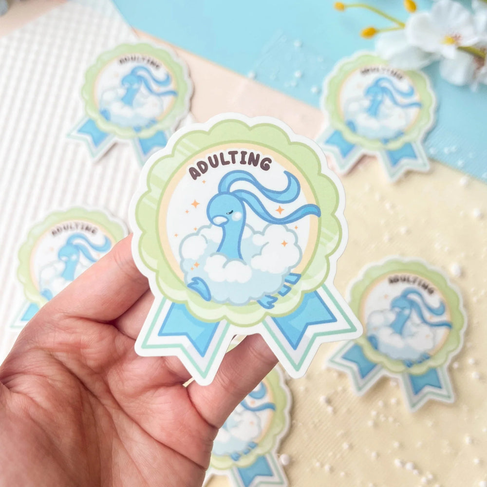 Poroful Stickers - Vinyl 3" Sticker Pokemon - Adulting