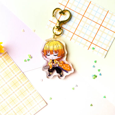 Thunder Boy Keychain by Poroful