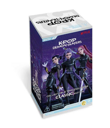 KPop Demon Hunters: Collectible Trading Cards - Classic Edition Blister box (12 Booster Packs) - Series 1