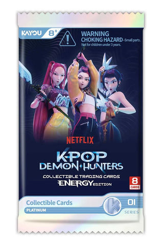 KPop Demon Hunters: Collectible Trading Cards - Energy Edition Foil Card Pack - Series 1