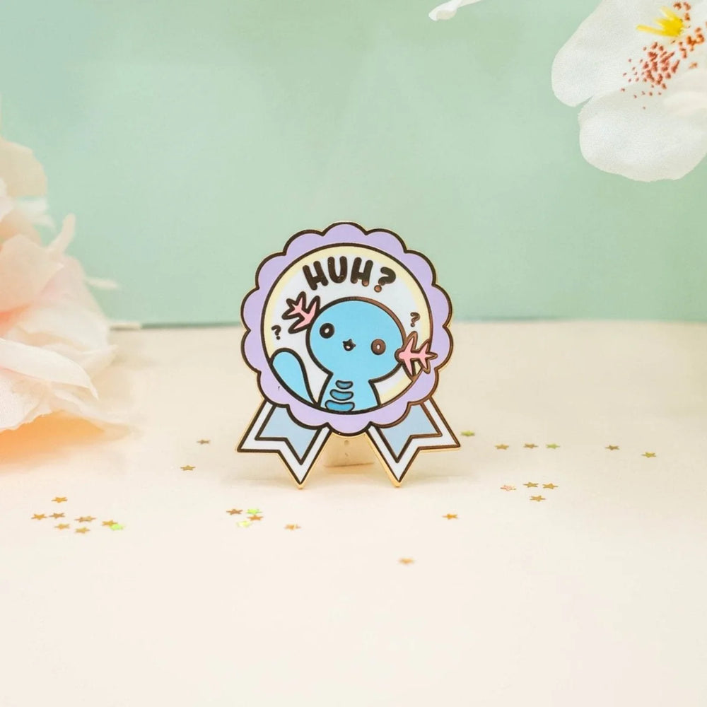 Wooper - Huh? - Pokemon Pin Badge by Poroful