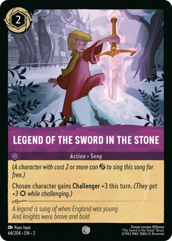 Disney Lorcana: Rise of the Floodborn - Legend of the Sword in the Stone - 64/204
