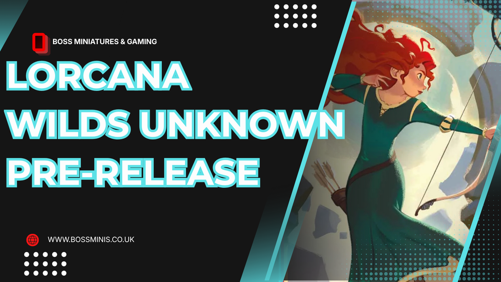 DISNEY LORCANA TRADING CARD GAME – WILDS UNKNOWN – PRE-RELEASE EVENT TICKET ** 11/05/2026 @ 19:00 **