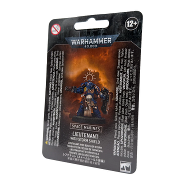 SPACE MARINES: PRIMARIS LIEUTENANT WITH STORM SHIELD