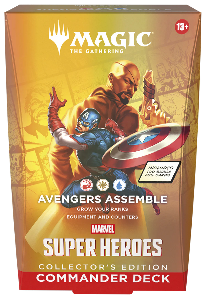Magic: The Gathering: Marvel Super Heroes Collector Commander Deck - Avengers Assemble ** Pre-Order Due 19/6/2026 **