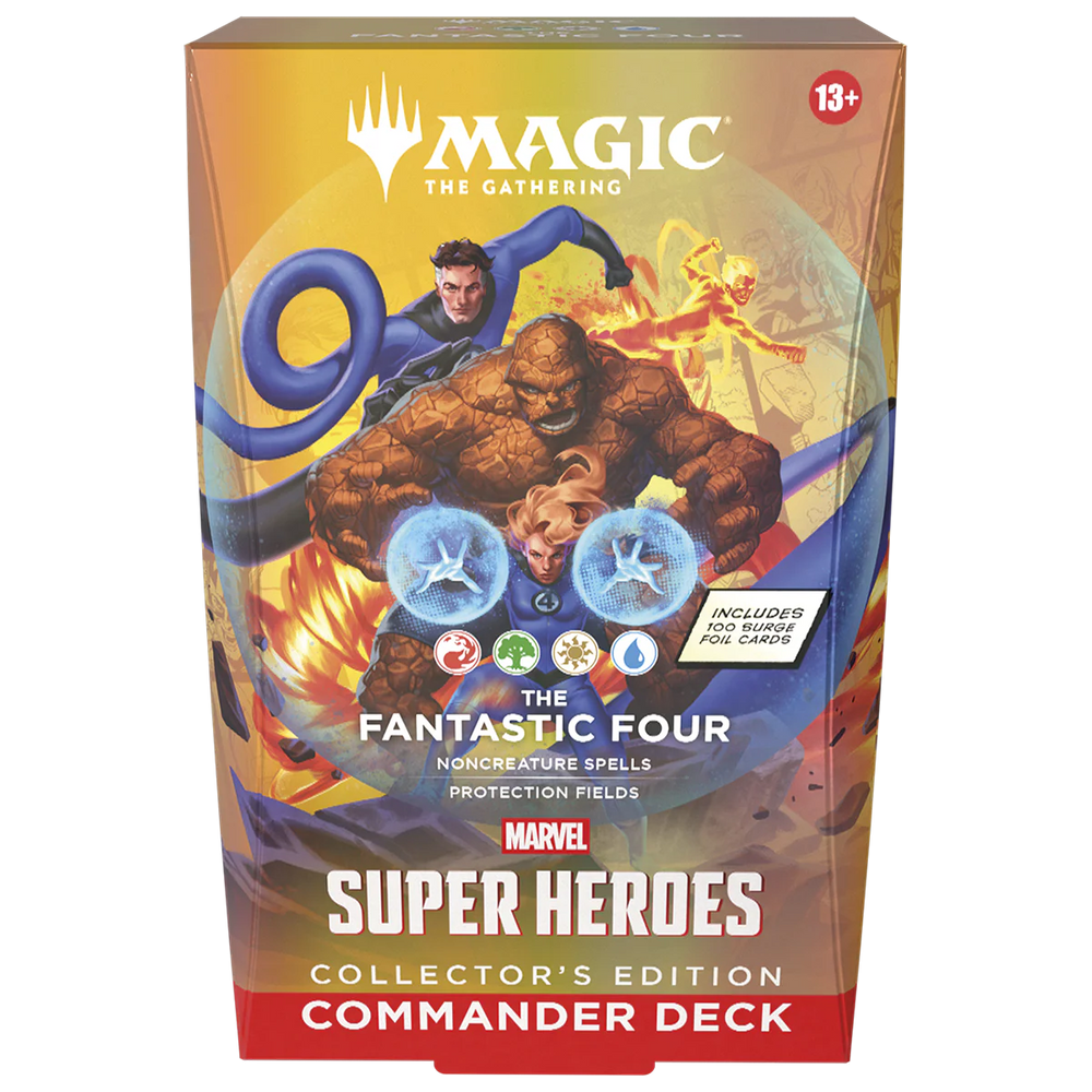 Magic: The Gathering: Marvel Super Heroes Collector Commander Deck - The Fantastic Four ** Pre-Order Due 19/6/2026 **