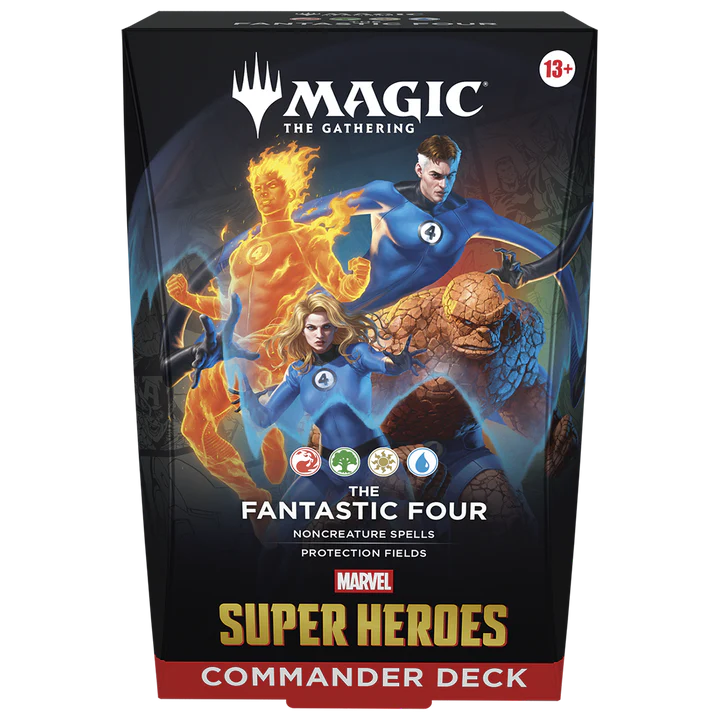 Magic: The Gathering: Marvel Super Heroes Commander Deck - The Fantastic Four ** Pre-Order Due 19/6/2026 **