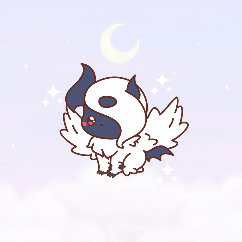 Mega Absol - Pokemon Pin Badge by Poroful
