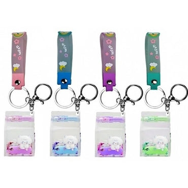 Mochi Milk Carton Charm Keyring with Strap