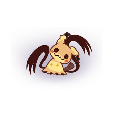Mimikyu Pin by Poroful