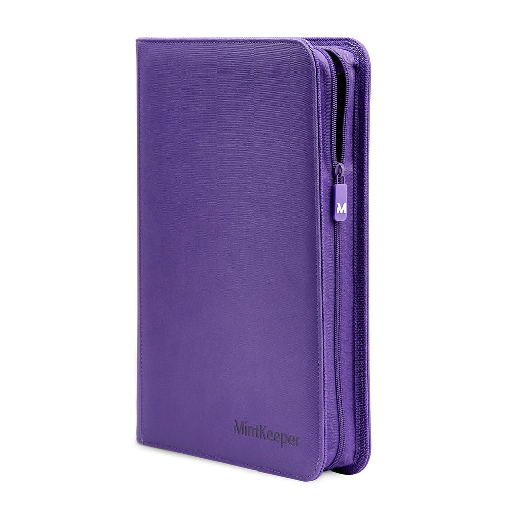 MintKeeper - 252 Toploader Binder - 9 Pocket - Purple