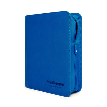 MintKeeper - 252 Toploader Binder - 4 Pocket - Blue