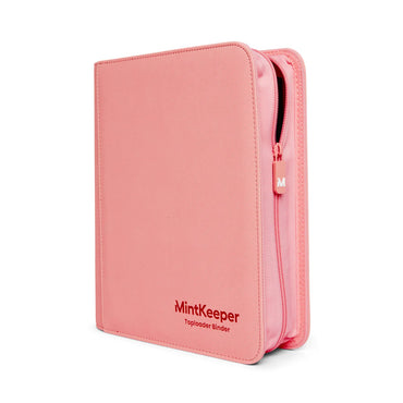 MintKeeper - 252 Toploader Binder - 4 Pocket - Pink