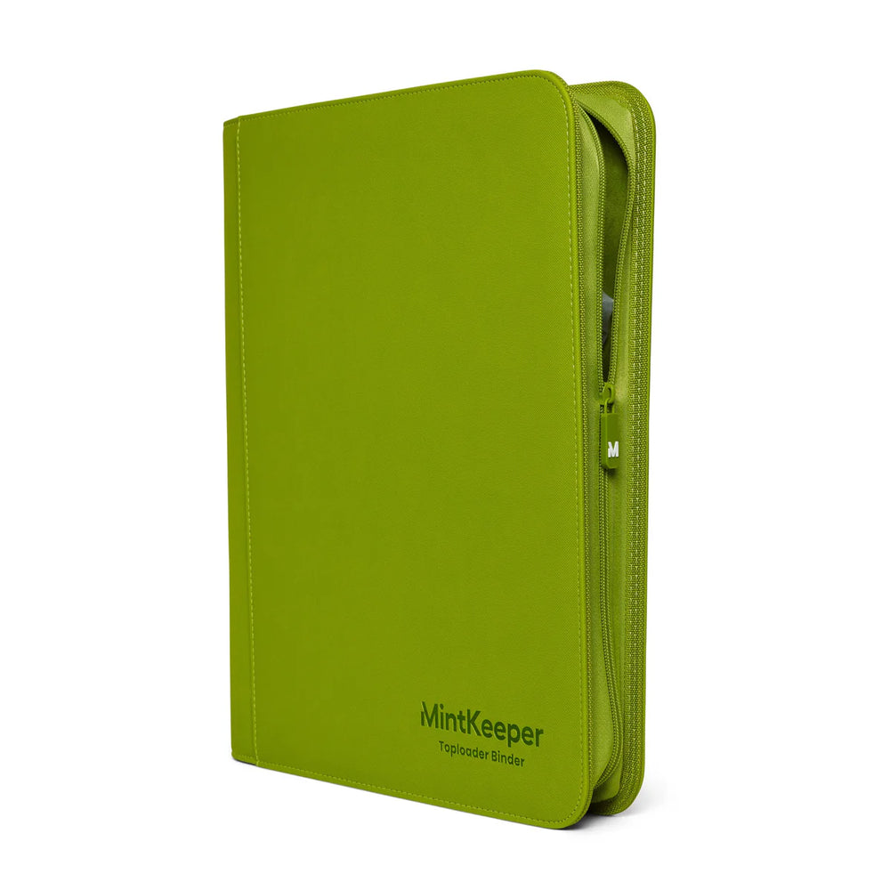 MintKeeper - 252 Toploader Binder - 9 Pocket - Green