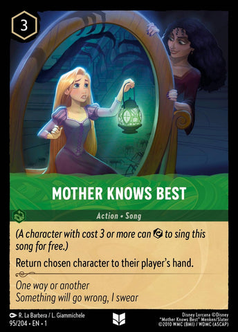 Disney Lorcana: First Chapter - Mother Know's Best - 95/204 - Foil