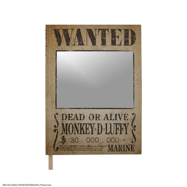 One Piece - Wanted Mirror Notebook