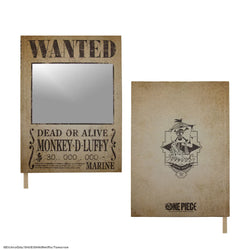 One Piece - Wanted Mirror Notebook