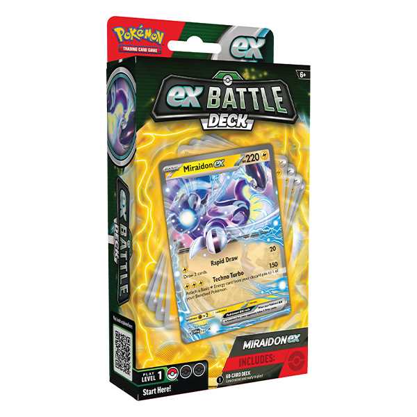 Pokémon TCG: Miraidon EX Battle Deck