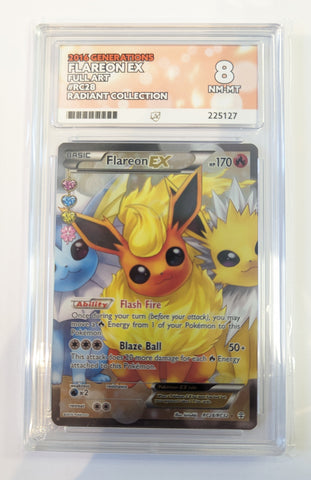 Flareon EX - RC28/RC32 - Generations - ACE Graded Card 8 - #225127