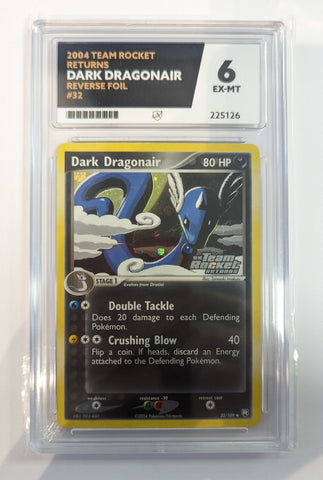 Dark Dragonair - 32/109 - Team Rocket Returns - ACE Graded Card 6 - #225126