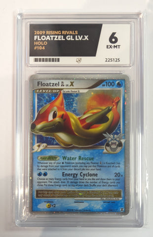 Floatzel GL LV.X - 32/109 - Rising Rivals - ACE Graded Card 6 - #225125