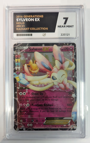 Sylveon EX - RC21/RC32 - Generations - ACE Graded Card 7 - #225121