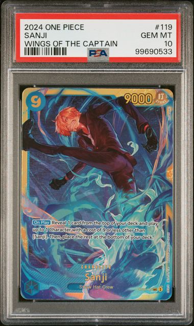 Sanji [Wings of the Captain] - PSA Graded Card 10 - #99690533