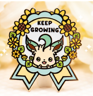 Leafeon - Keep Growing - Pin by Poroful