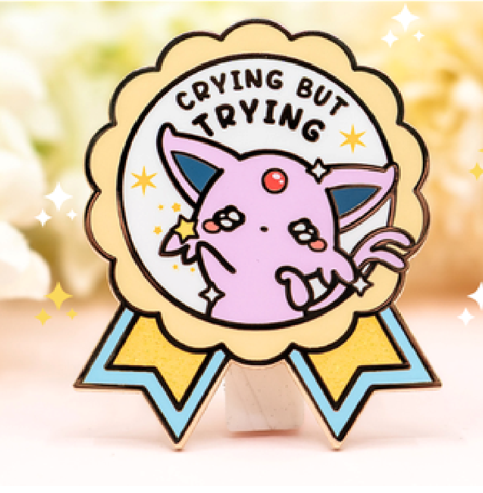 Espeon - Crying but Trying - Pin by Poroful