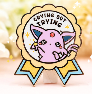 Espeon - Crying but Trying - Pin by Poroful