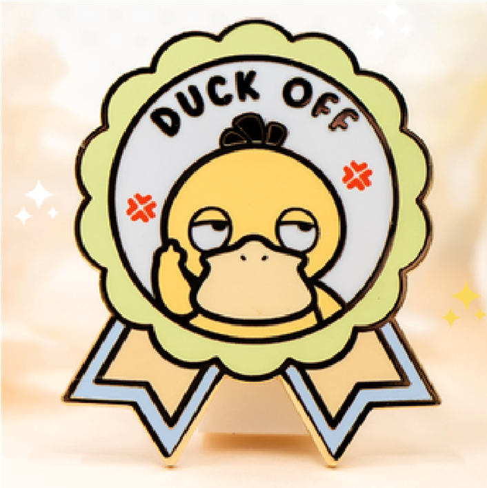Psyduck - Duck Off - Pin by Poroful