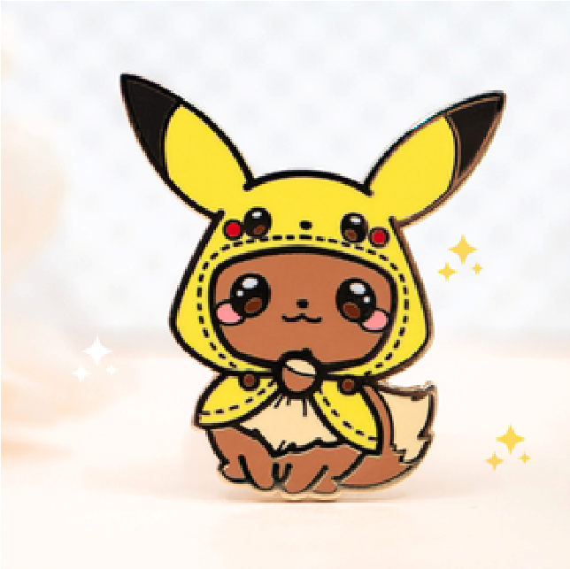 Poncho Eevee -  Pikachu - Pin by Poroful