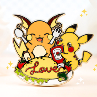 Raichu & Pikachu -  Ommlette & Rice - Pin by Poroful