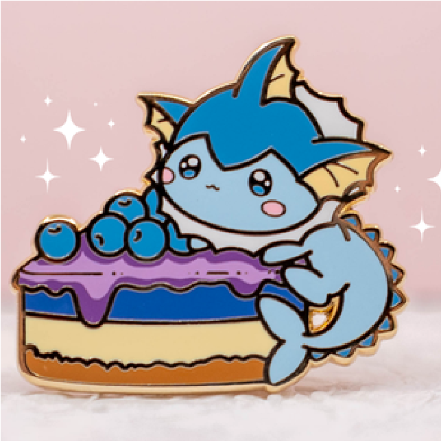 Vaporeon - Cheesecake - Pin by Poroful