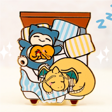 Snorlax & Dragonite & Charmander - Slumber Party - Pin by Poroful