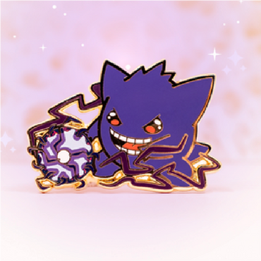 Gengar - Shadow Ball - Jumbo Pin by Poroful