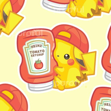 Poroful Stickers - Vinyl 3" Sticker Pokemon - Ketchup