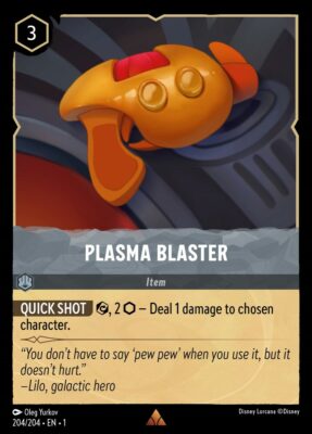 Disney Lorcana: First Chapter - Plasma Blaster - 204/204