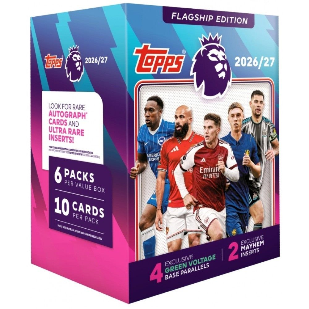 TOPPS Trading Cards - Premier League 2027 Value Box