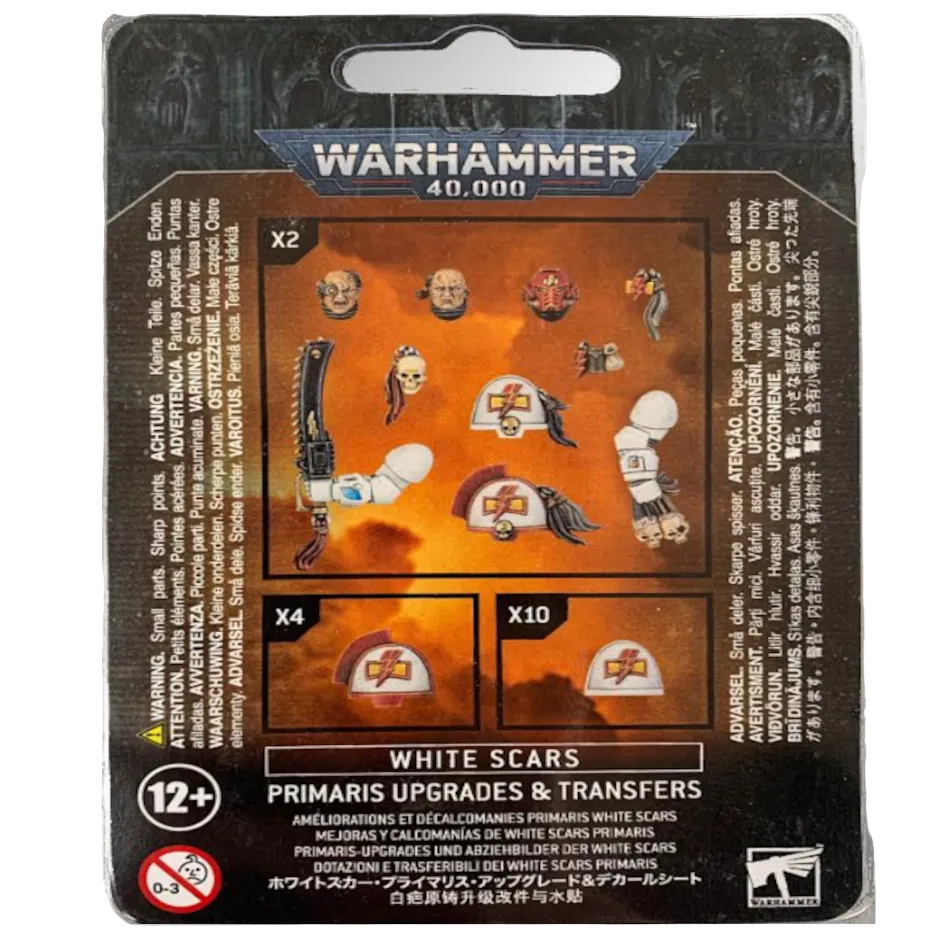 SPACE MARINES: WHITE SCARS: PRIMARIS UPGRADES