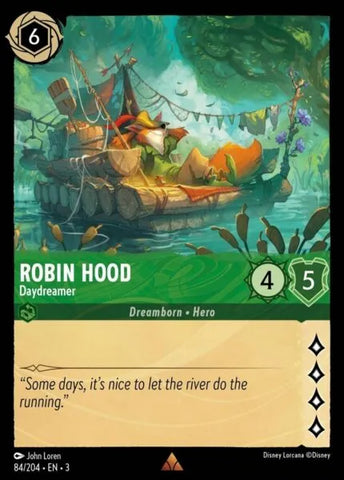 Disney Lorcana: Into The Inklands - Robin Hood – Daydreamer - 84/204